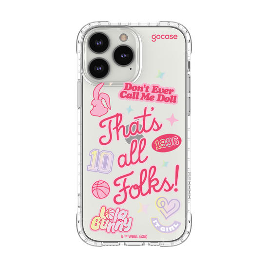 Capinha para celular  Looney Tunes - Lola Bunny "That's All Folks"