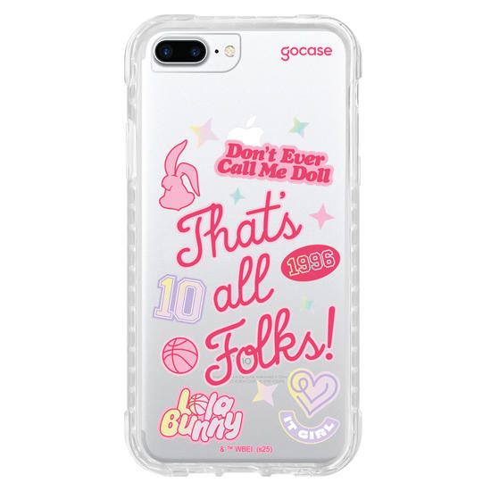 Capinha para celular  Looney Tunes - Lola Bunny "That's All Folks"