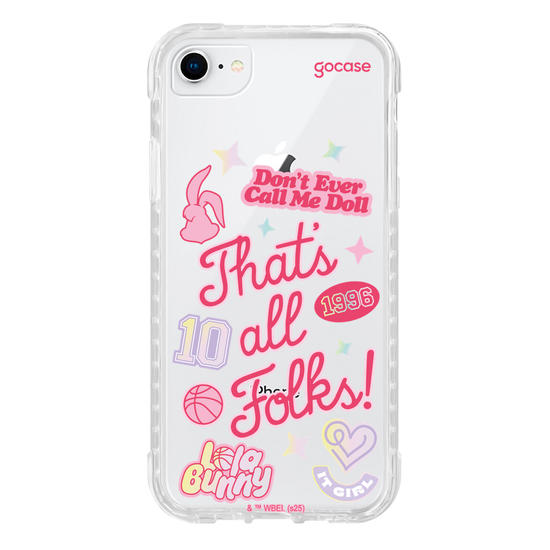 Capinha para celular  Looney Tunes - Lola Bunny "That's All Folks"
