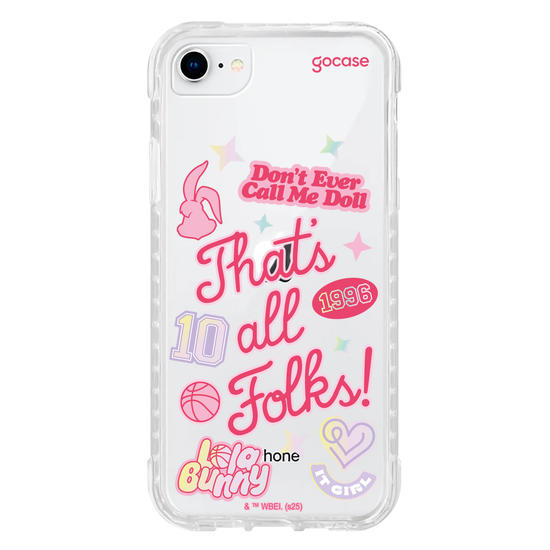 Capinha para celular  Looney Tunes - Lola Bunny "That's All Folks"