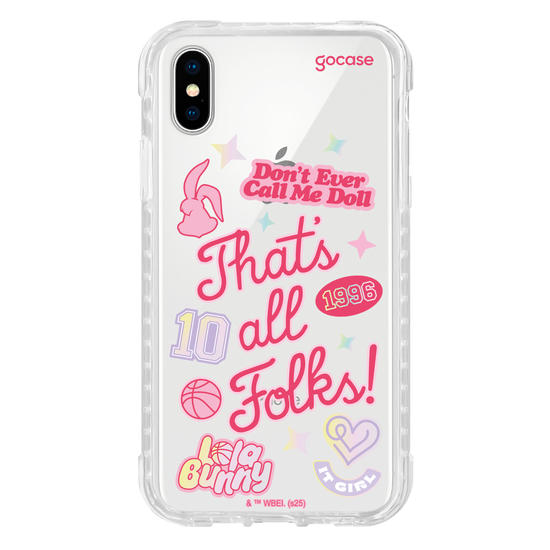 Capinha para celular  Looney Tunes - Lola Bunny "That's All Folks"