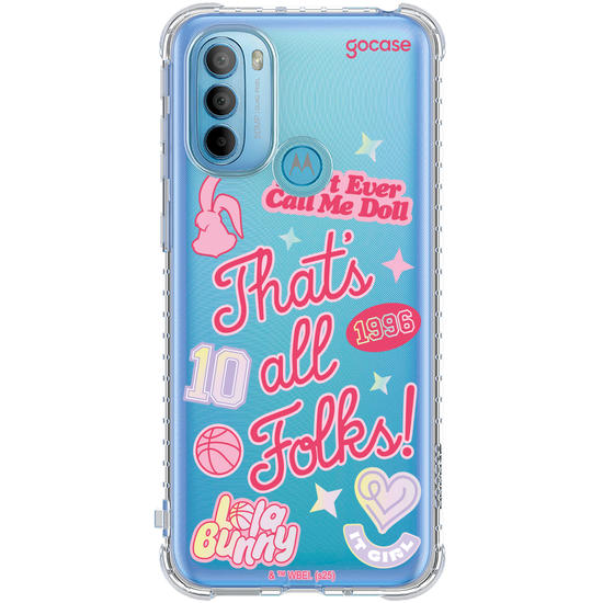Capinha para celular  Looney Tunes - Lola Bunny "That's All Folks"