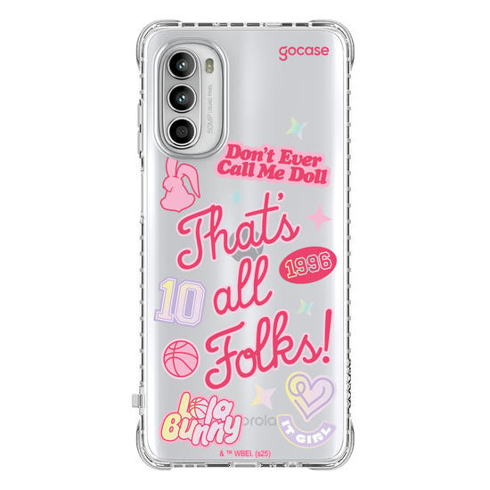 Capinha para celular  Looney Tunes - Lola Bunny "That's All Folks"