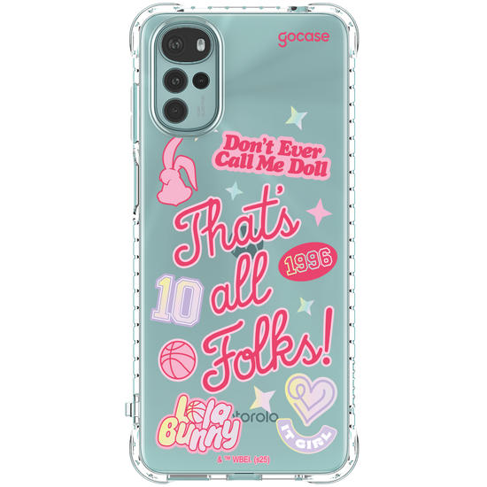 Capinha para celular  Looney Tunes - Lola Bunny "That's All Folks"