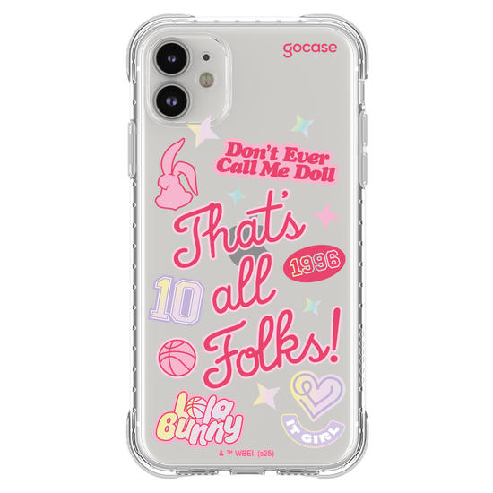 Capinha para celular  Looney Tunes - Lola Bunny "That's All Folks"
