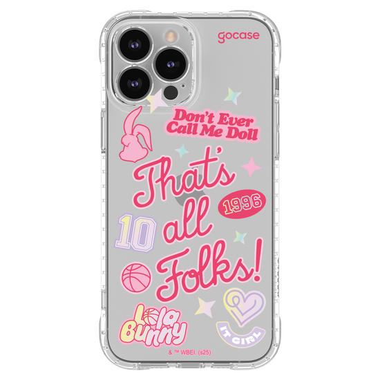 Capinha para celular  Looney Tunes - Lola Bunny "That's All Folks"