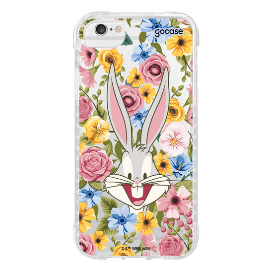 Capinha para celular  Looney Tunes - Pernalonga Flores