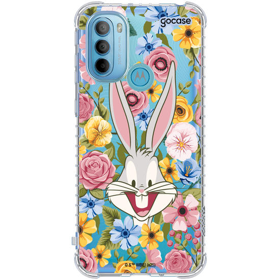 Capinha para celular  Looney Tunes - Pernalonga Flores