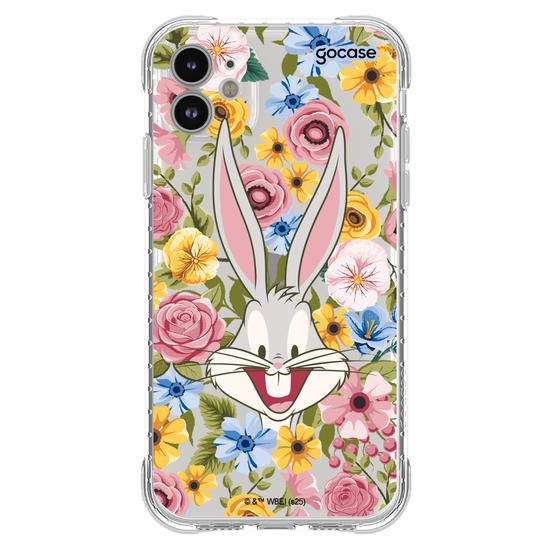 Capinha para celular  Looney Tunes - Pernalonga Flores