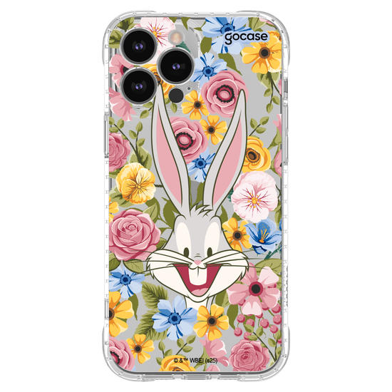 Capinha para celular  Looney Tunes - Pernalonga Flores