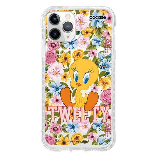 Capinha para celular  Looney Tunes - Piu-piu Flores