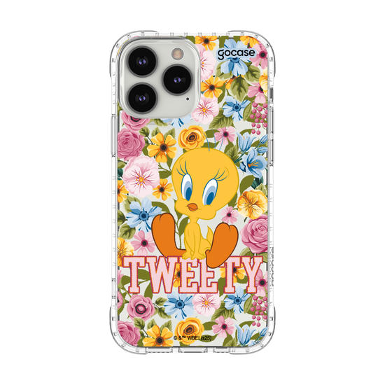 Capinha para celular  Looney Tunes - Piu-piu Flores