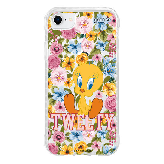 Capinha para celular  Looney Tunes - Piu-piu Flores