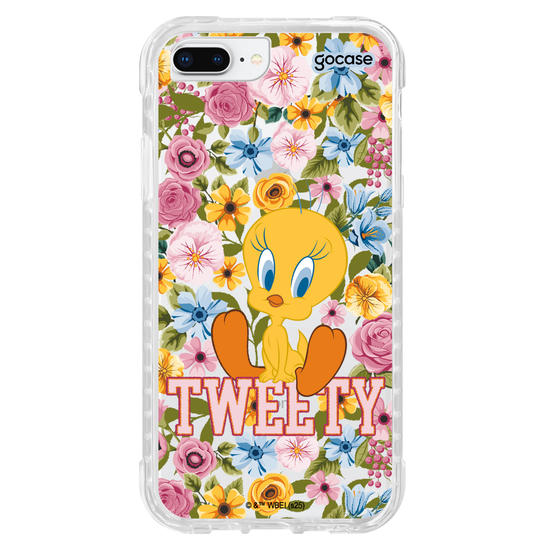 Capinha para celular  Looney Tunes - Piu-piu Flores