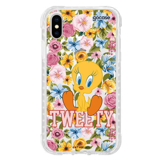 Capinha para celular  Looney Tunes - Piu-piu Flores