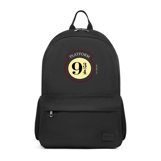 Mochila Pop Preta - Harry Potter - Plataforma 9 3/4 Moldura