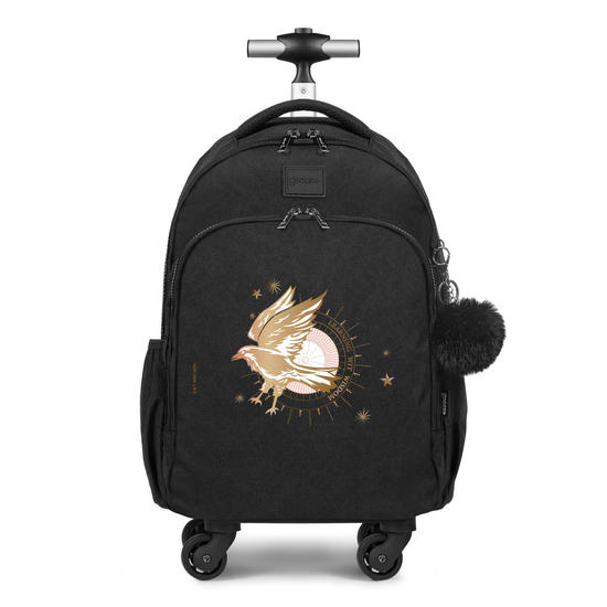 Mochila de Carrinho 4 Rodas Fun - Inicial Dourada Corvinal