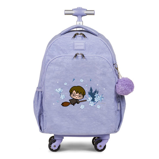 Mochila de Carrinho 4 Rodas Fun - Harry Potter Classical Rose