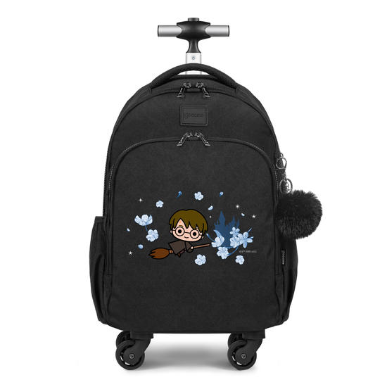 Mochila de Carrinho 4 Rodas Fun - Harry Potter Classical Rose