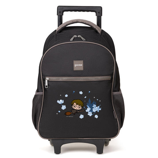 Mochila de Carrinho 2 Rodas Play - Harry Potter Classical Rose