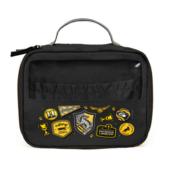 Necessaire Makeup Double - Harry Potter - Lufa-Lufa Patches