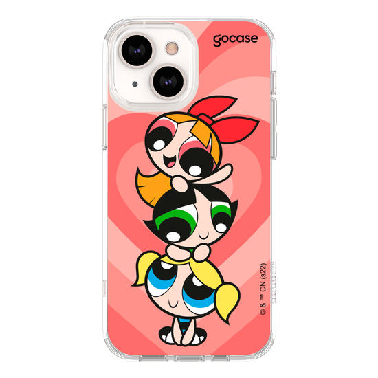 Capinha para celular As Meninas Super Poderosas - Meninas Corações