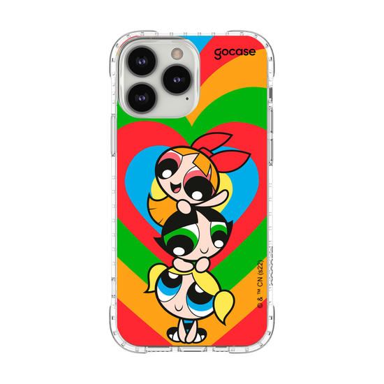 Capinha para celular As Meninas Super Poderosas - Corações Colors