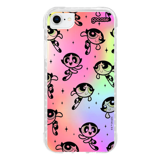 Capinha para celular As Meninas Super Poderosas - Docinho Holográfica