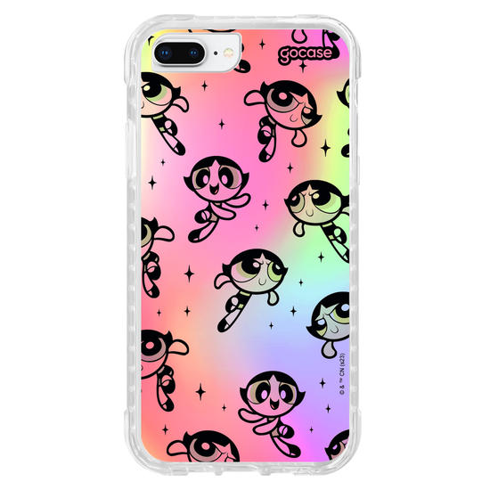 Capinha para celular As Meninas Super Poderosas - Docinho Holográfica