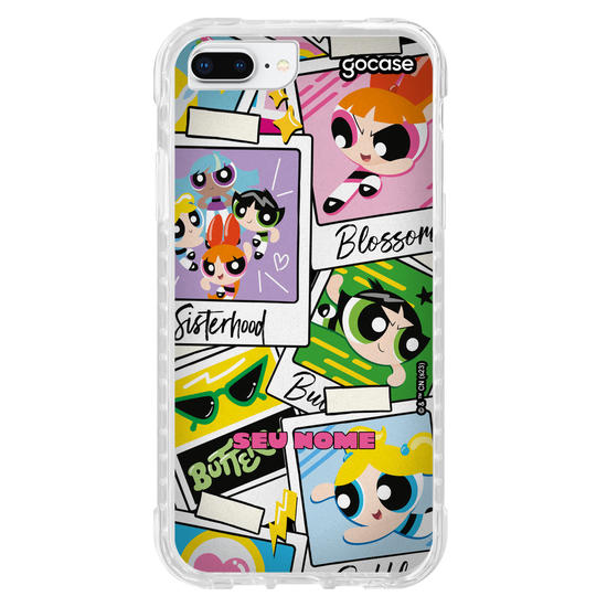 Capinha para celular As Meninas Super Poderosas - Polaroid