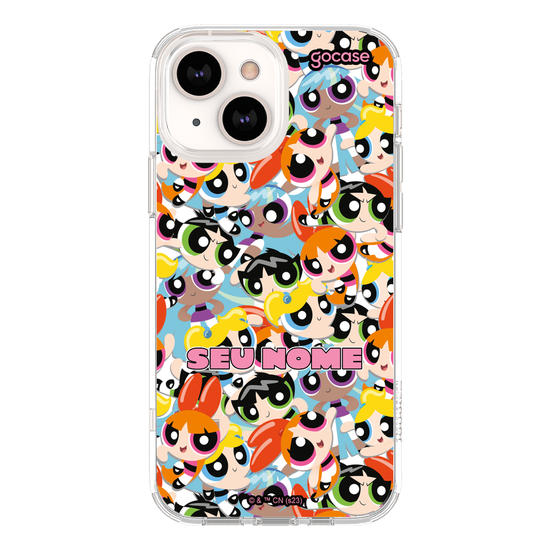 Capinha para celular As Meninas Super Poderosas - Pattern Faces