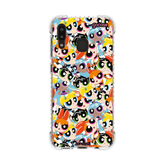 Capinha para celular As Meninas Super Poderosas - Pattern Faces