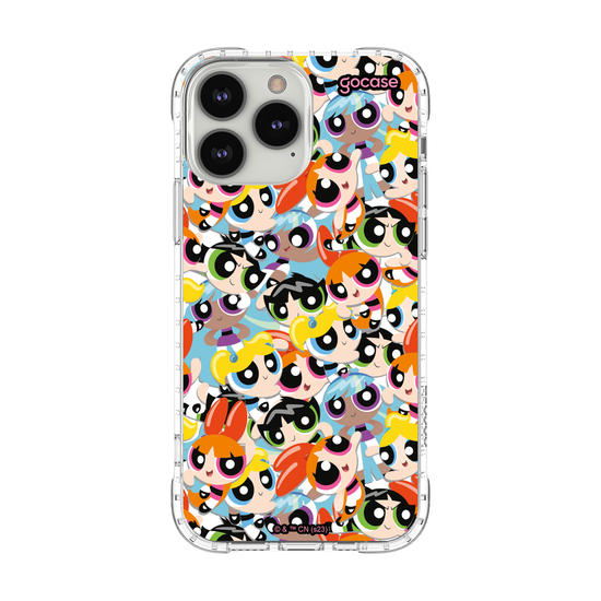 Capinha para celular As Meninas Super Poderosas - Pattern Faces
