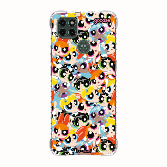 Capinha para celular As Meninas Super Poderosas - Pattern Faces
