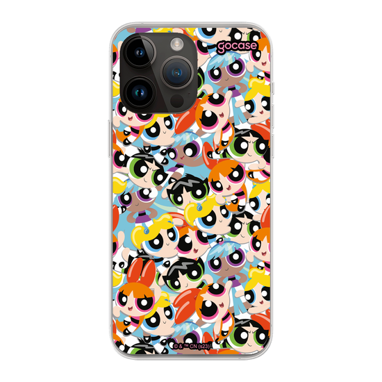 The Powerpuff Girls - Pattern Faces Phone Case