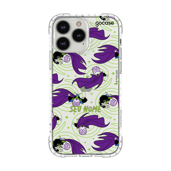 Capinha para celular As Meninas Super Poderosas - Pattern do Macaco Louco