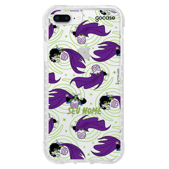 Capinha para celular As Meninas Super Poderosas - Pattern do Macaco Louco