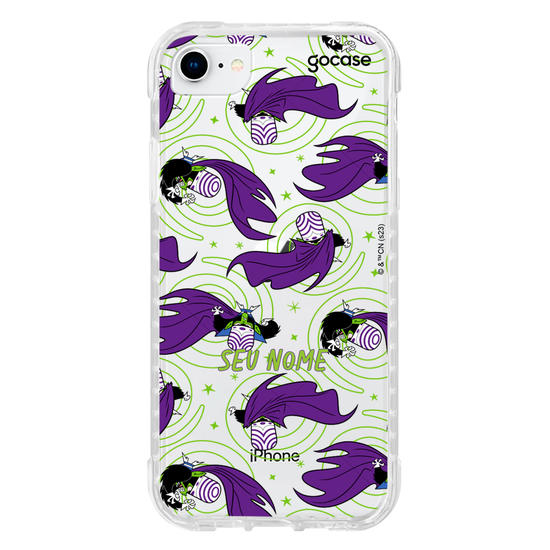 Capinha para celular As Meninas Super Poderosas - Pattern do Macaco Louco