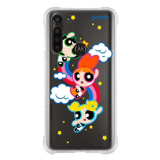 Capinha para celular As Meninas Super Poderosas - Arco-íris