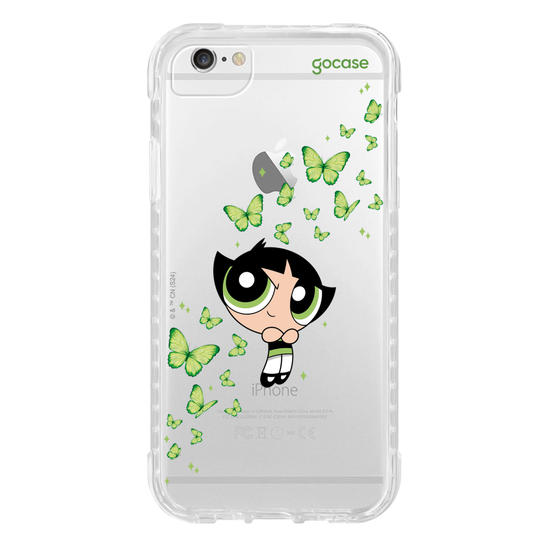 Capinha para celular As Meninas Super Poderosas - Buttercup Butterflies