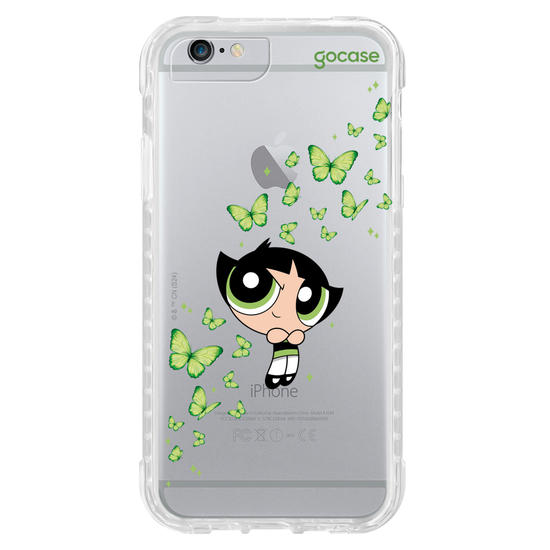 Capinha para celular As Meninas Super Poderosas - Buttercup Butterflies