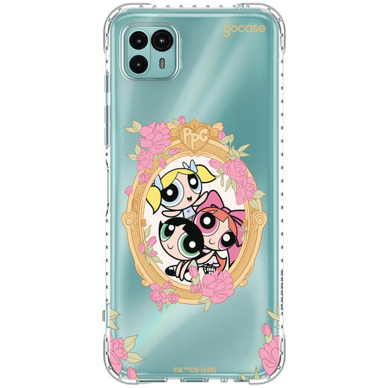 Capinha para celular  As Meninas Super Poderosas - Flower Frame