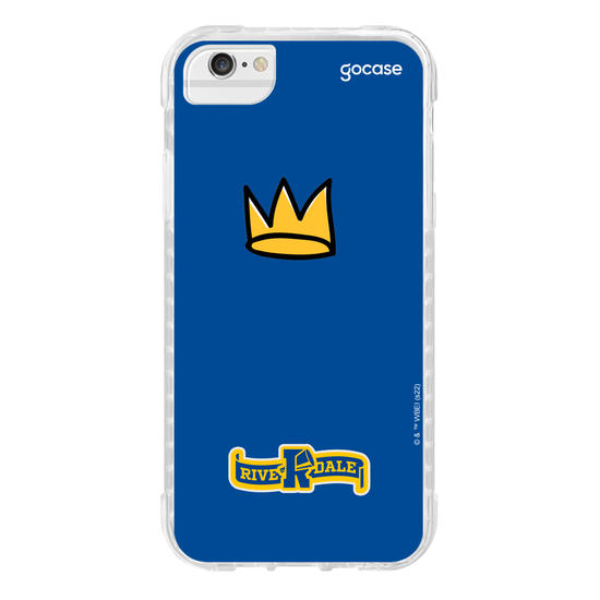 Capinha para celular Riverdale - Inicial com Coroa 