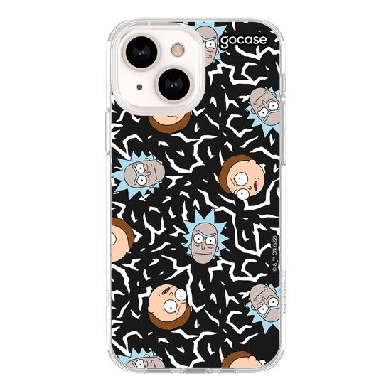 Rick & Morty - Rick & Morty Pattern Phone Case