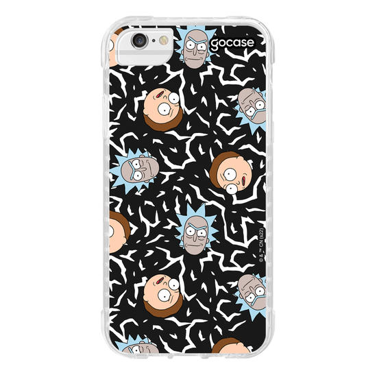 Capinha para celular Rick & Morty - Rick e Morty Pattern