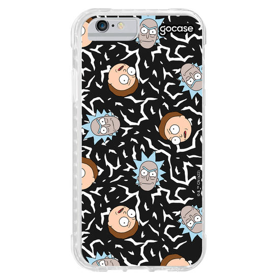 Capinha para celular Rick & Morty - Rick e Morty Pattern