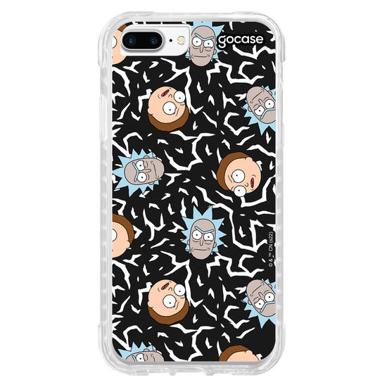 Capinha para celular Rick & Morty - Rick e Morty Pattern