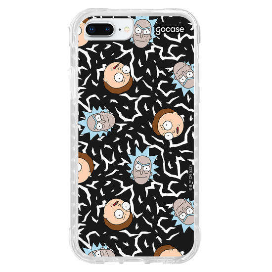 Capinha para celular Rick & Morty - Rick e Morty Pattern