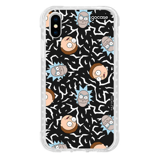 Capinha para celular Rick & Morty - Rick e Morty Pattern