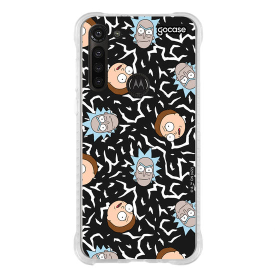 Capinha para celular Rick & Morty - Rick e Morty Pattern